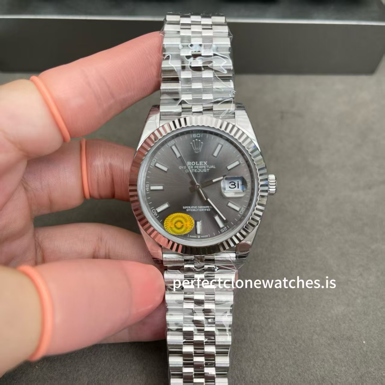VS Factory Rolex Datejust II Grey Dial Free-Sprung 3235 Movement Jubilee Bracelet (image for) VS Factory Rolex Datejust II Grey Dial Free-Sprung 3235 Movement Jubilee Bracelet